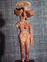 Figura di una dea madre, da Mohenjo-Daro, valle dell